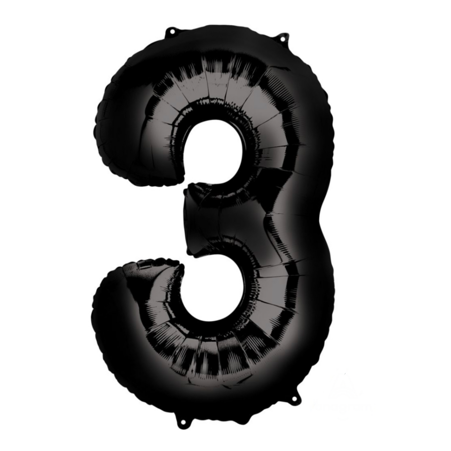 Ballon numéro noir 34’’