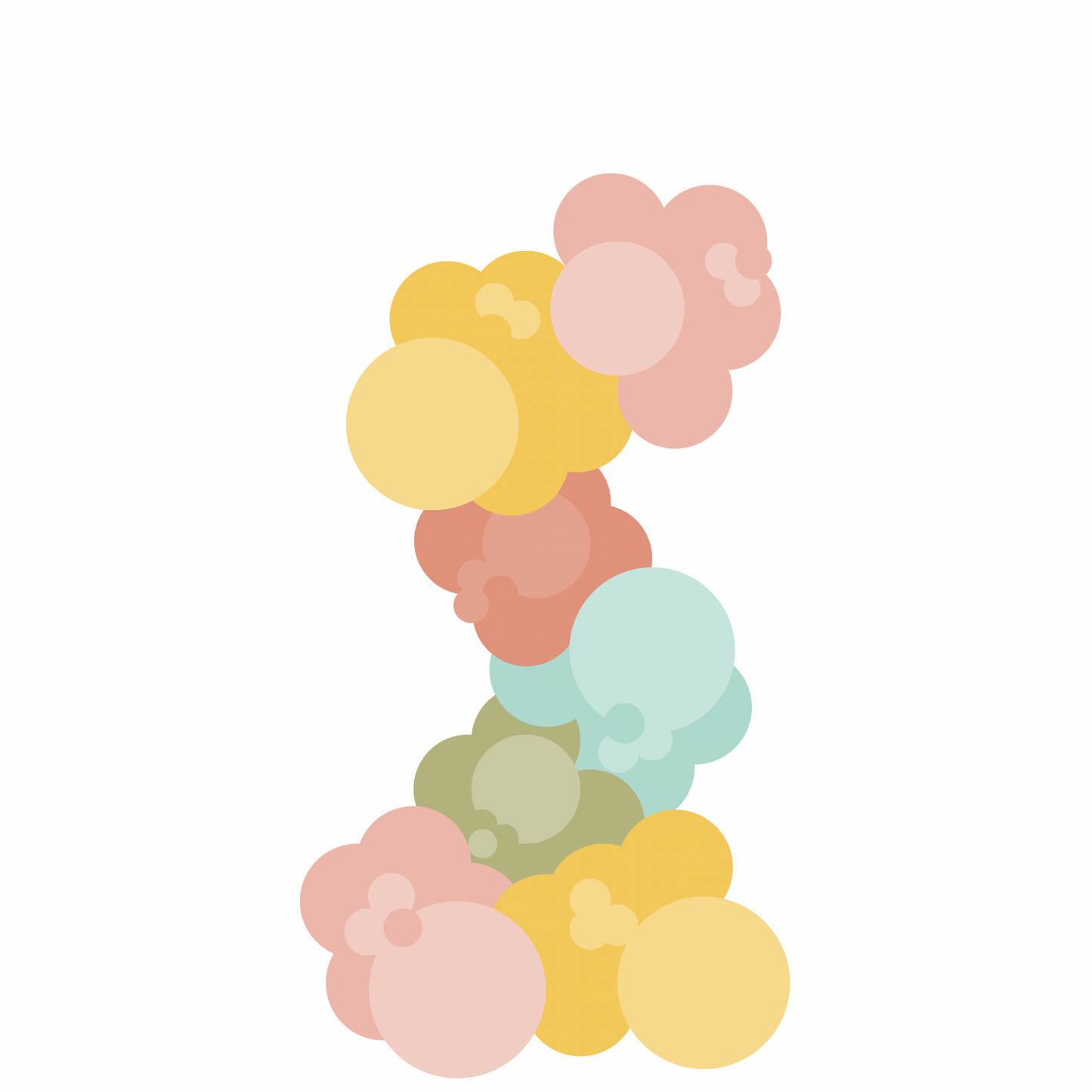 Kit DIY pour arche de ballons (7 pieds)