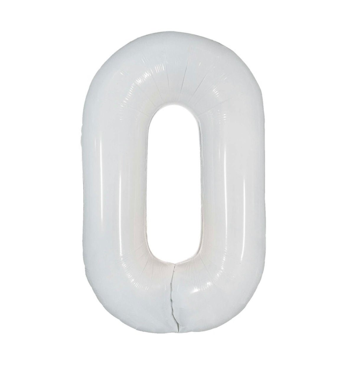 Ballon numéro blanc 40’’ - Boutique C'est la fête