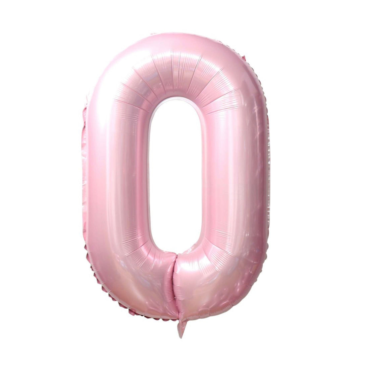 40'' pink number balloon