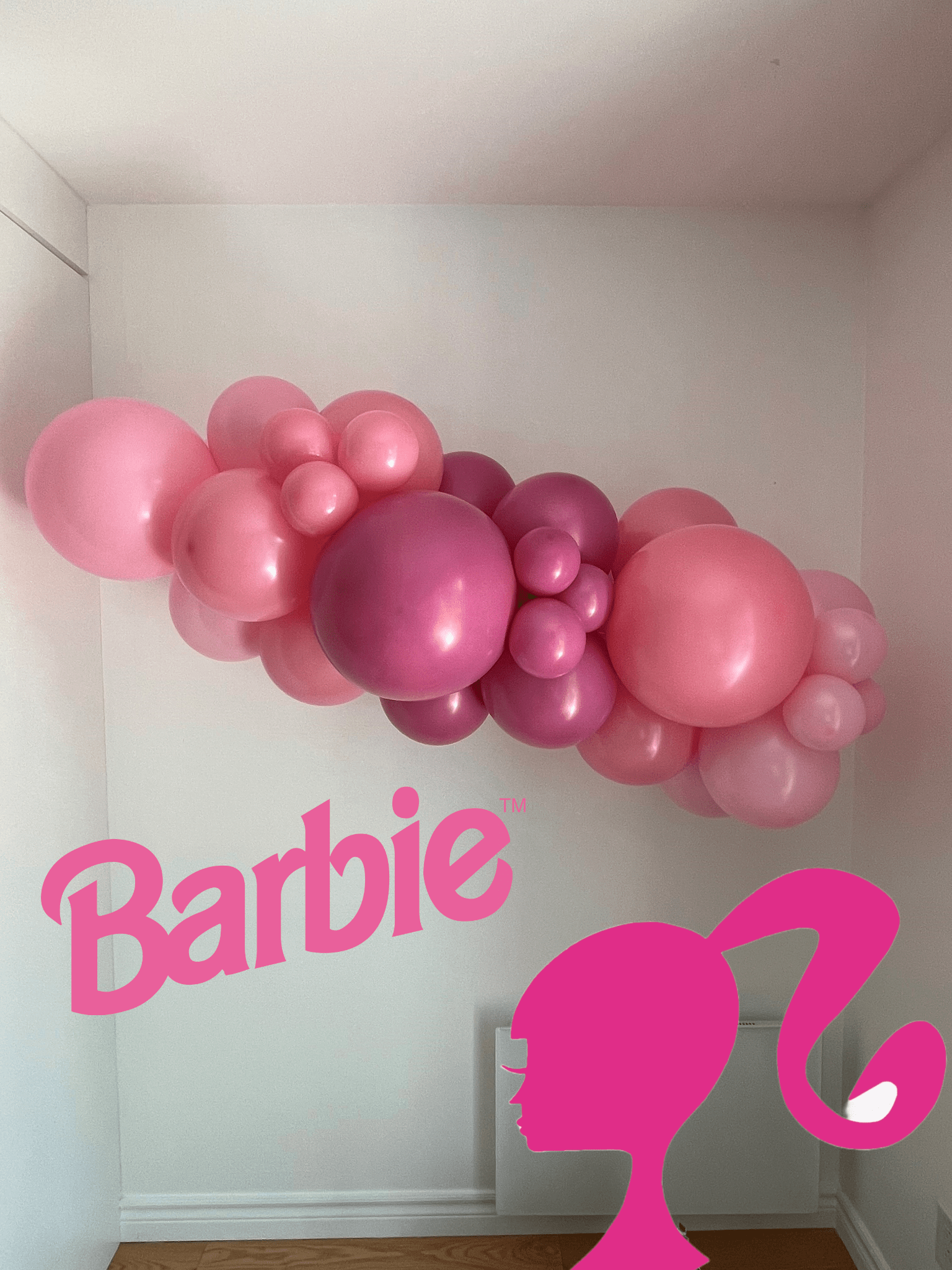 Arche de ballon ''Barbie'' - Boutique C'est la fête