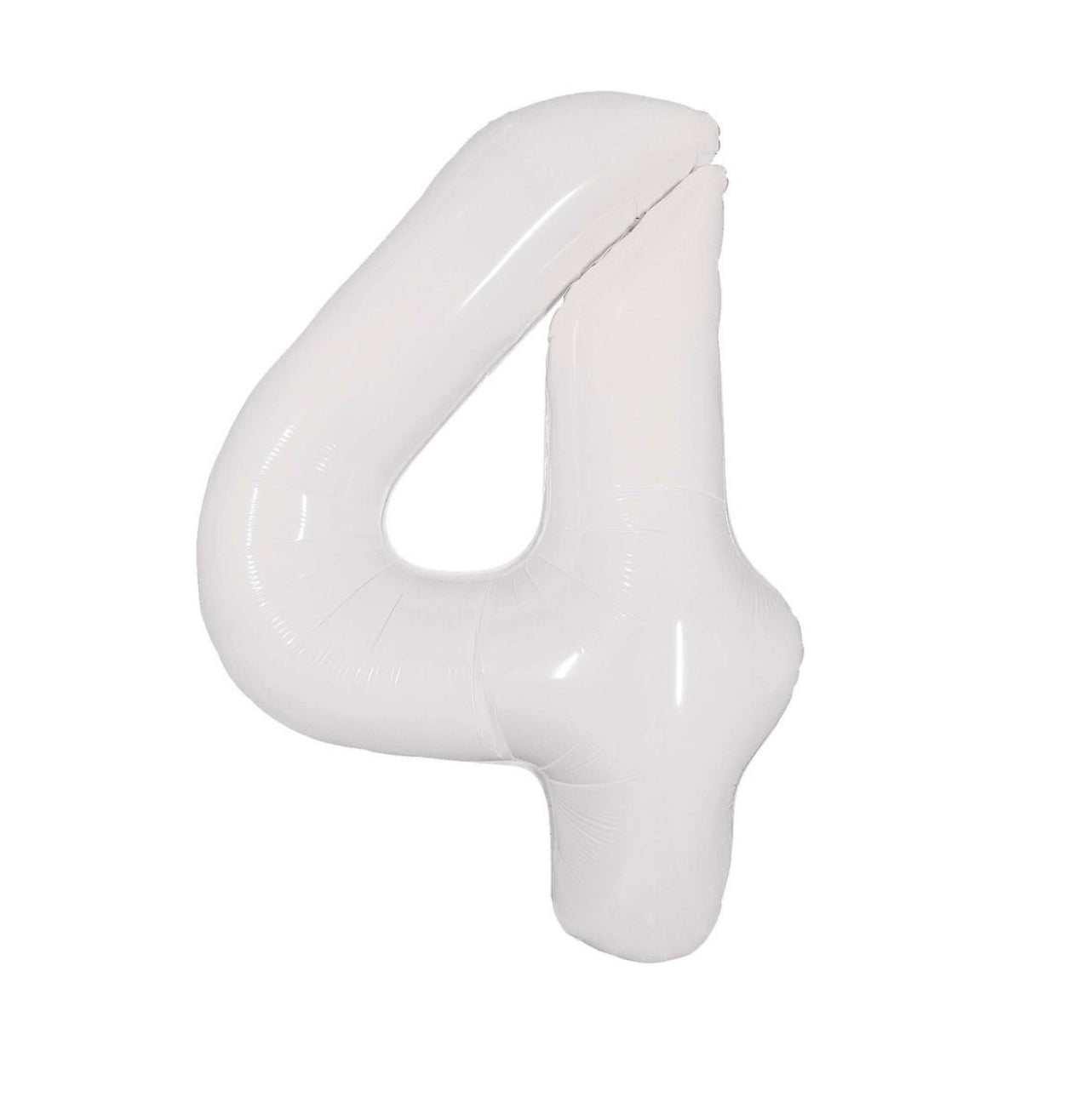 Ballon numéro blanc 40’’ - Boutique C'est la fête