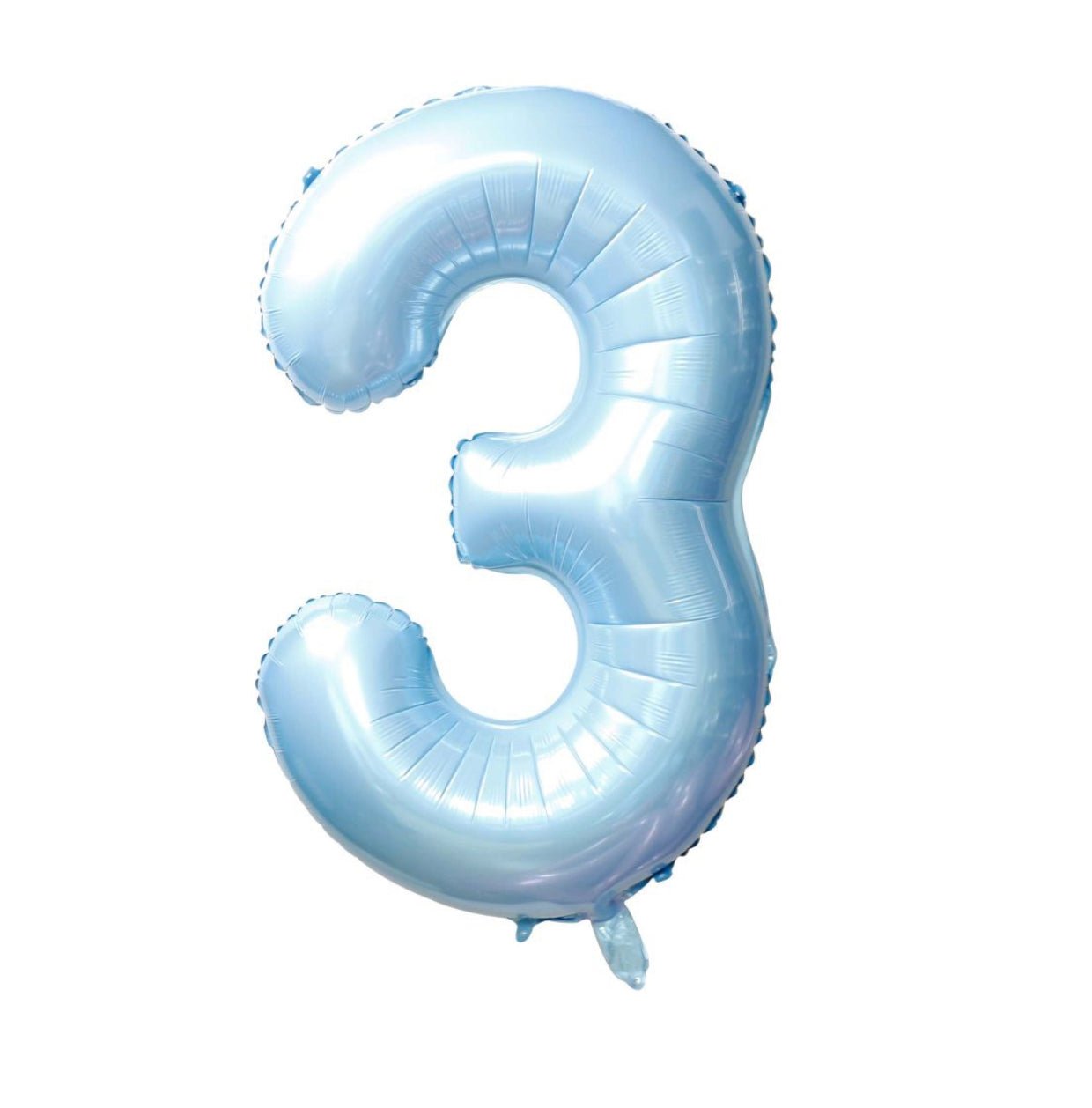 Ballon numéro bleu 40’’ - Boutique C'est la fête
