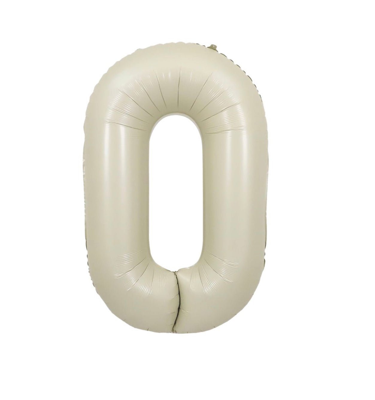 Ballon numéro crème 40" - Boutique C'est la fête