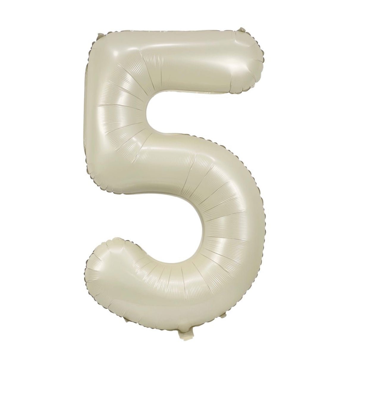Ballon numéro crème 40" - Boutique C'est la fête