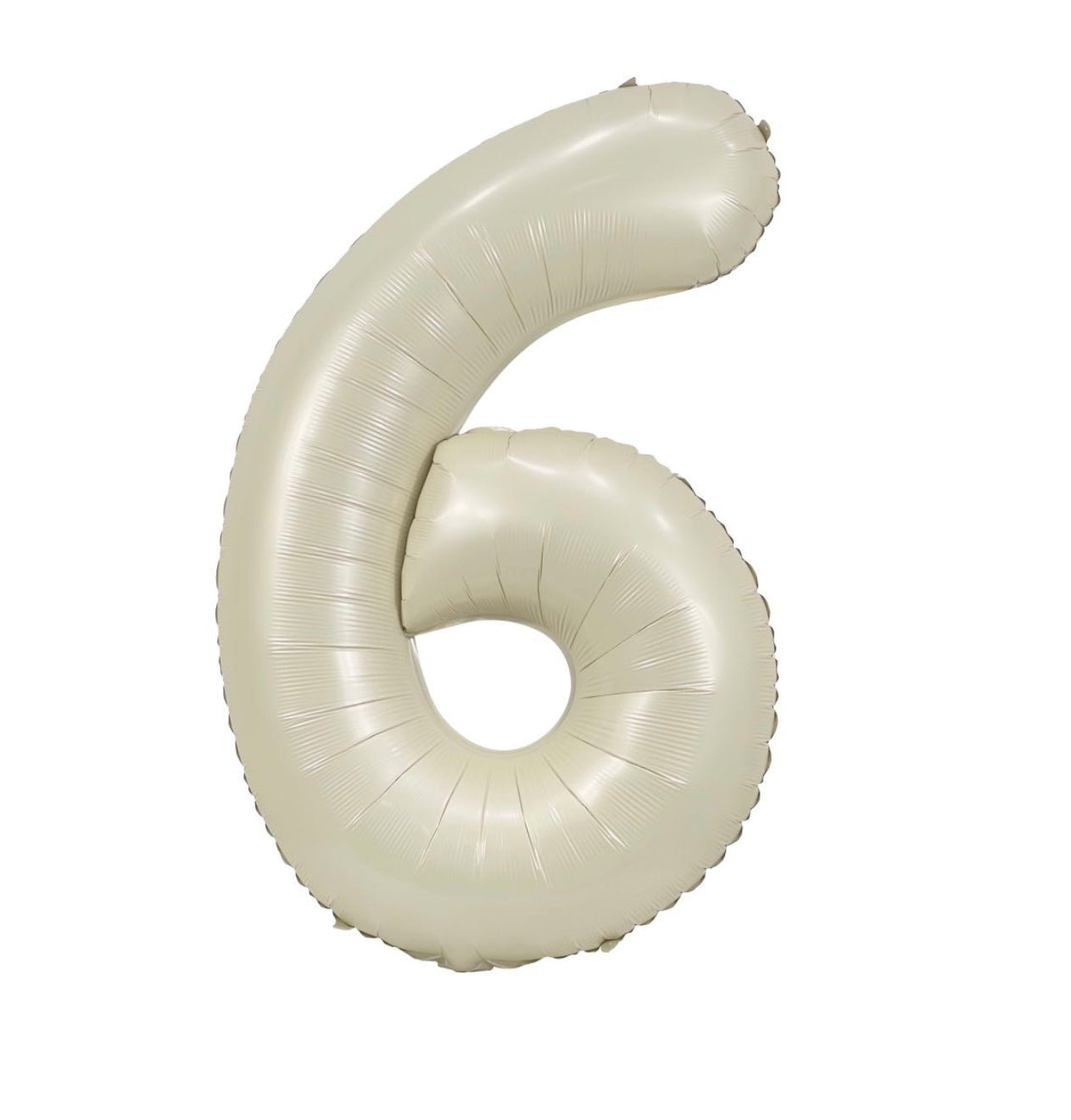 Ballon numéro crème 40" - Boutique C'est la fête