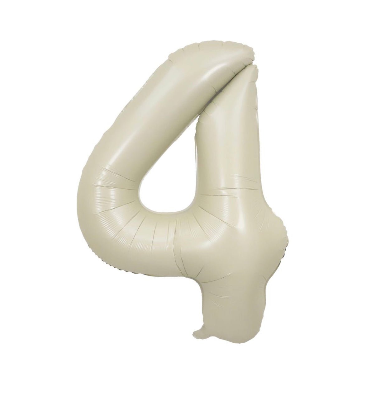 Ballon numéro crème 40" - Boutique C'est la fête