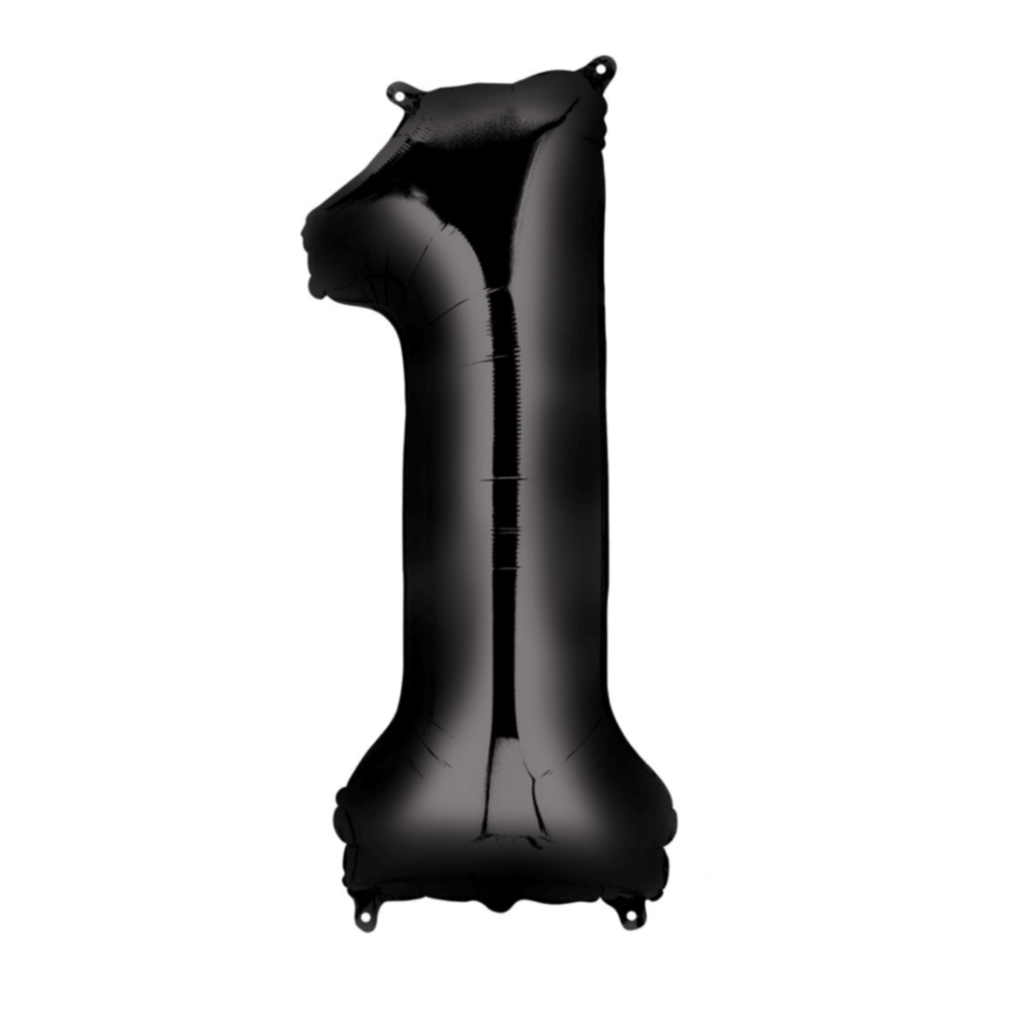 Ballon numéro noir 34’’ - Boutique C'est la fête