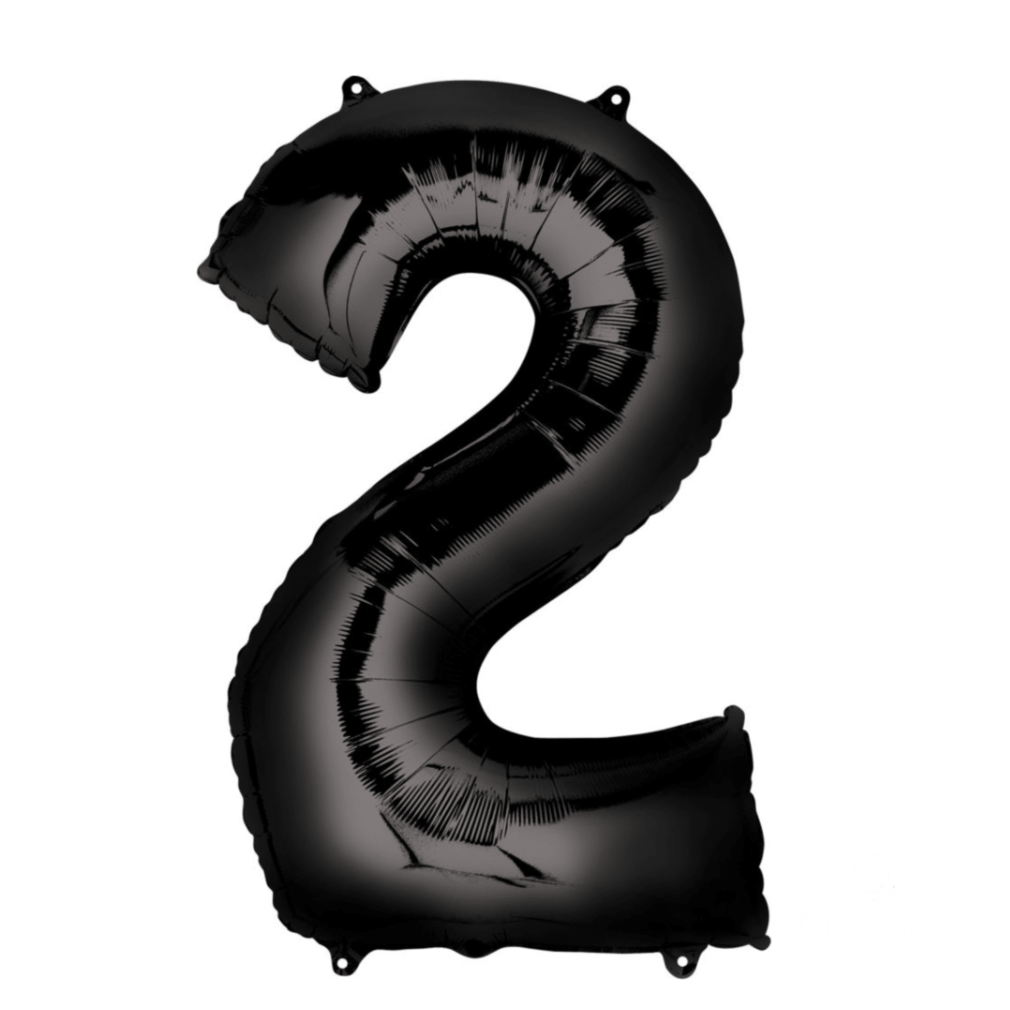 Ballon numéro noir 34’’ - Boutique C'est la fête