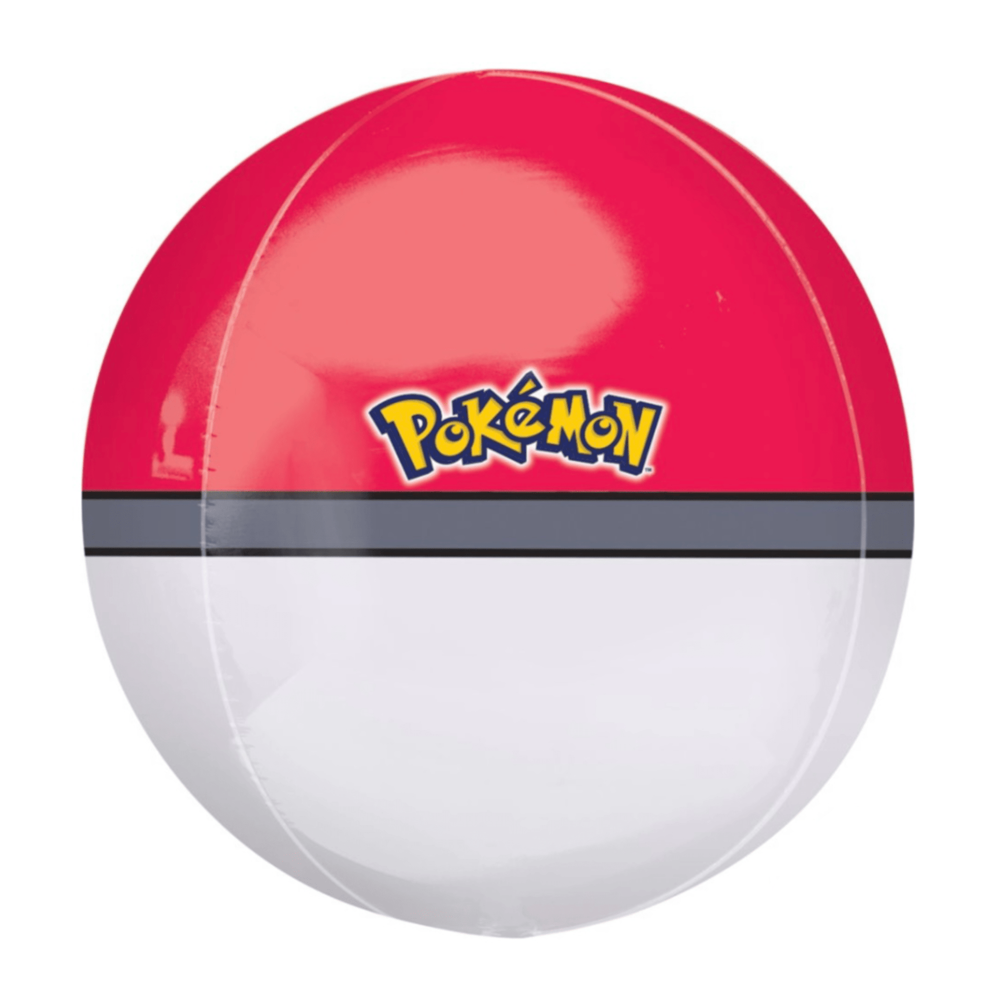 Ballon Pokeball 18’’ - Boutique C'est la fête