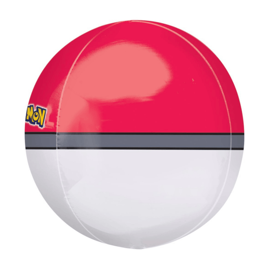 Ballon Pokeball 18’’ - Boutique C'est la fête