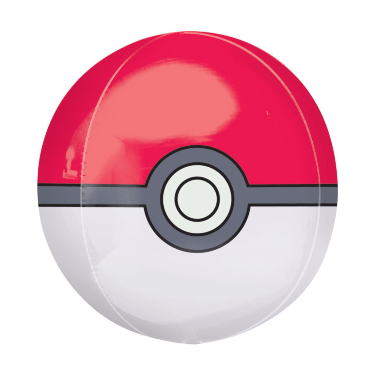 Ballon Pokeball 18’’ - Boutique C'est la fête