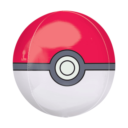 Ballon Pokeball 18’’ - Boutique C'est la fête
